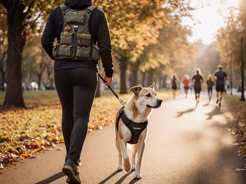 Hands-Free Trainer Vest: Loose-Leash Walks Made Easy