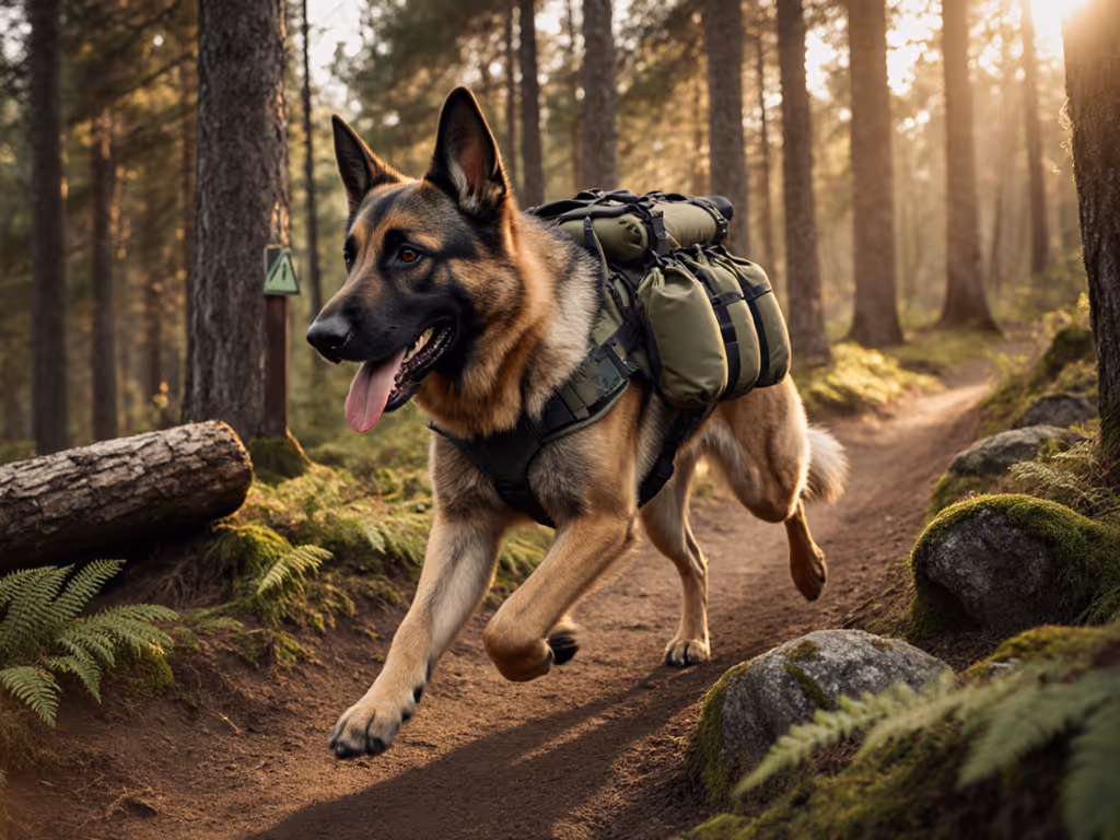 Canine Fitness Sandbags: Safe Adjustable Weight Vest Training
