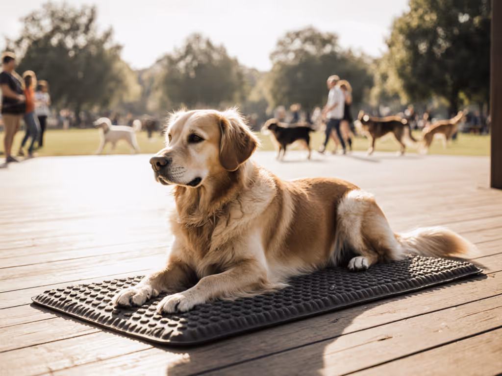 Anatomy-First Click Mat Training for Calm Dogs