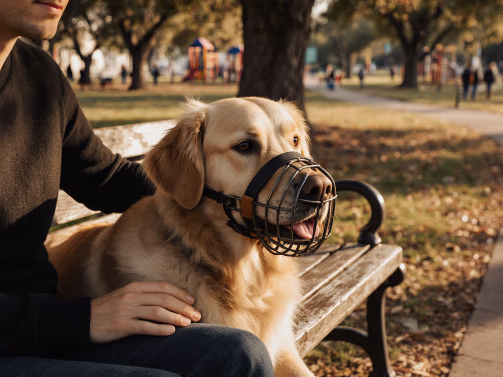 Muzzle Training Dogs: Safe Trachea, Strong Trust